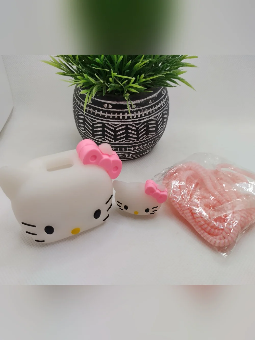 Cute Cartoon Protective Case for iPhone 20W USB-C Adapter Charger Cable